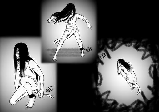 original character digital sketch page (Sept. 17th, 2022)